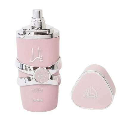 Pink Lattafa Yara Eau De Parfum 100Ml Long-Lasting Floral Perfume for Women'S Fragrance