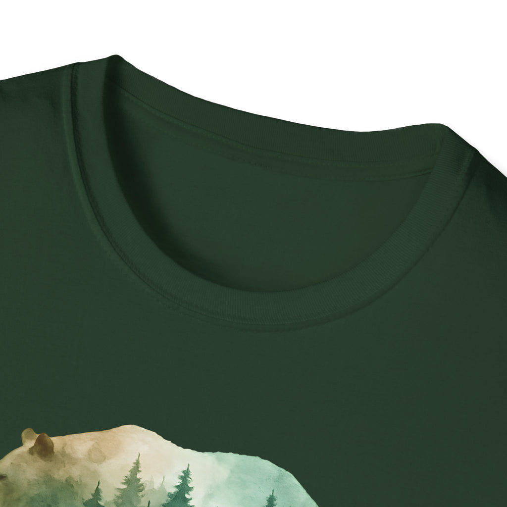 Forest Bear Silhouette T-Shirt