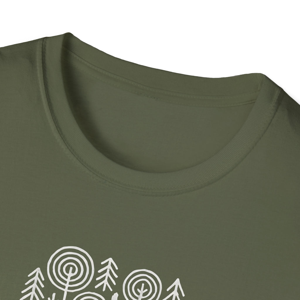 Winding Path Through Forest T-Shirt