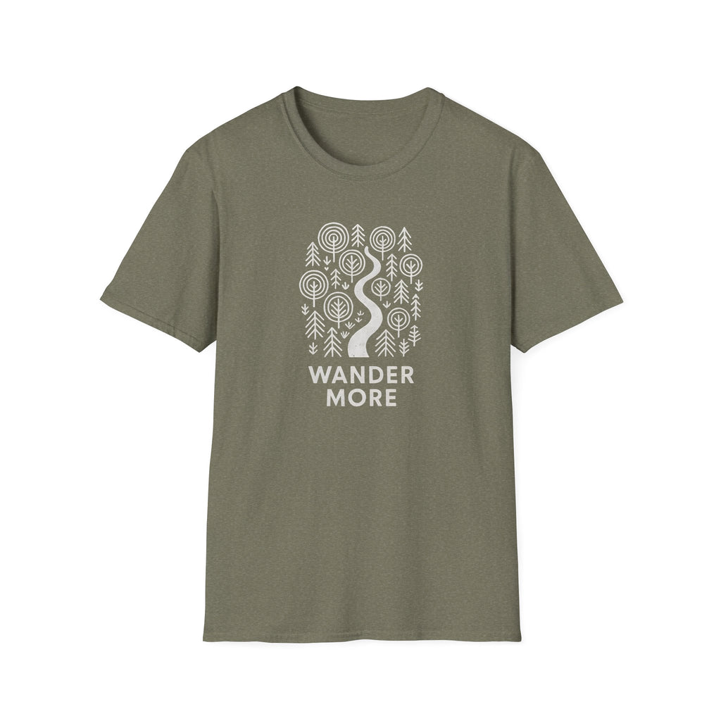 Winding Path Through Forest T-Shirt