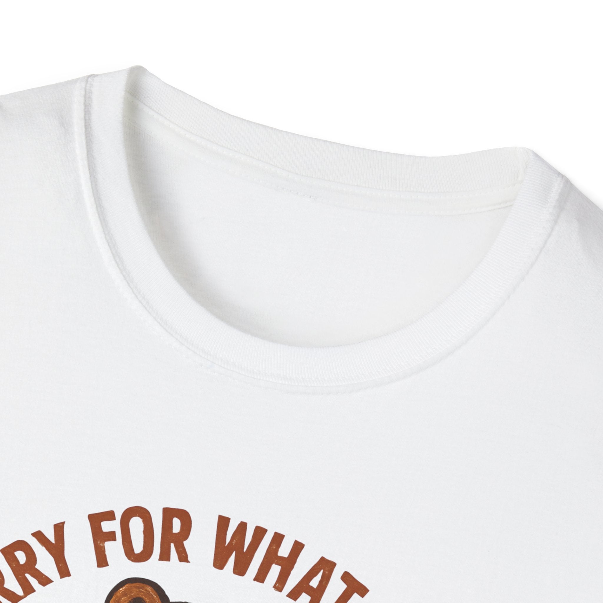 Hungry Bear With Cup T-Shirt