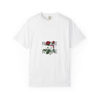 Rose Graphic T-Shirt — 'ROSE' Text with Red Bloom