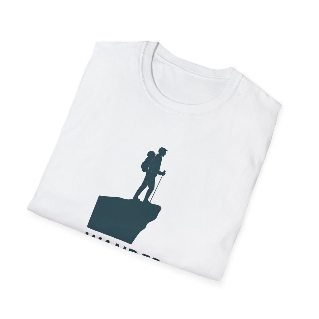 Hiker on Cliff T-Shirt