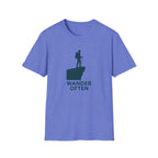 Hiker on Cliff T-Shirt
