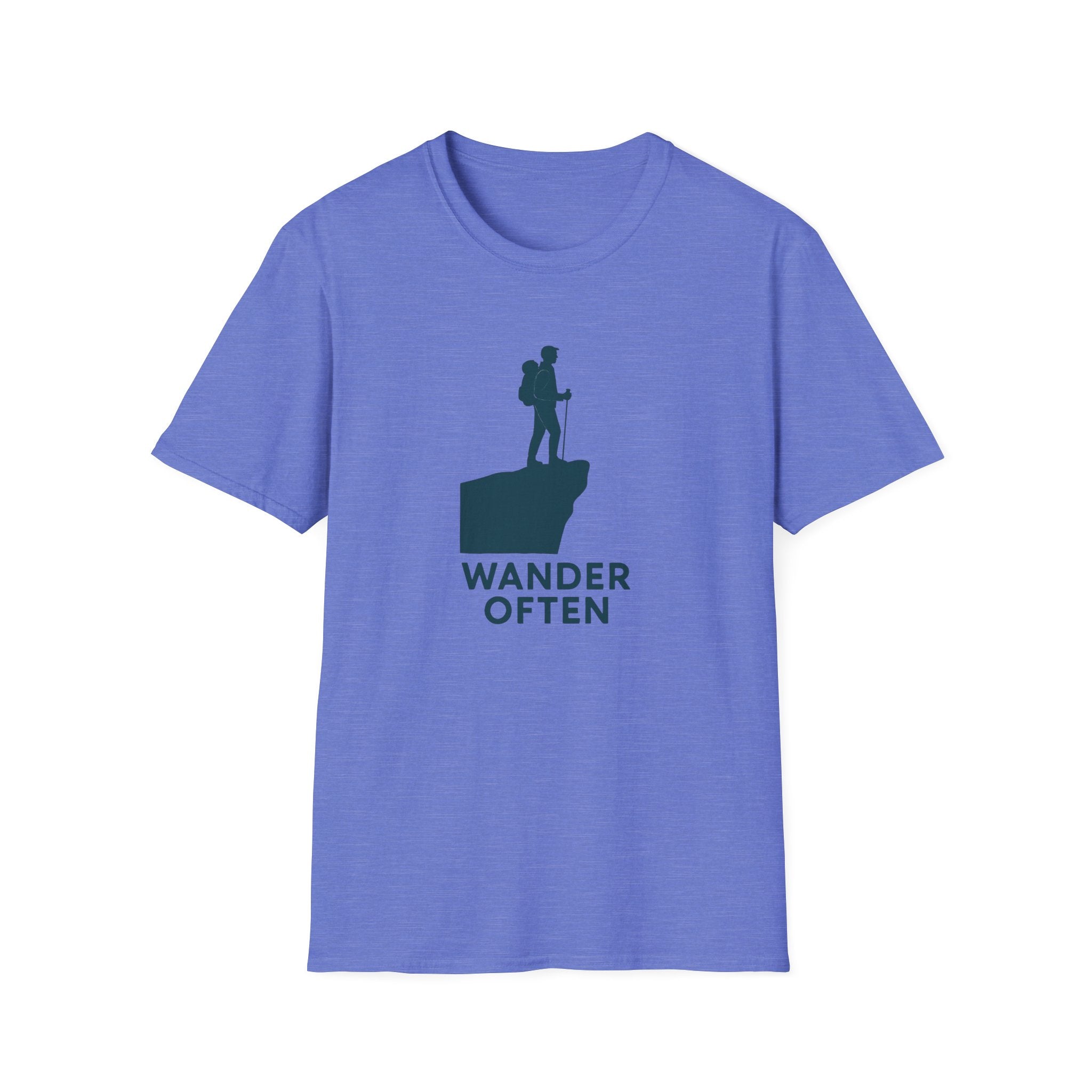 Hiker on Cliff T-Shirt