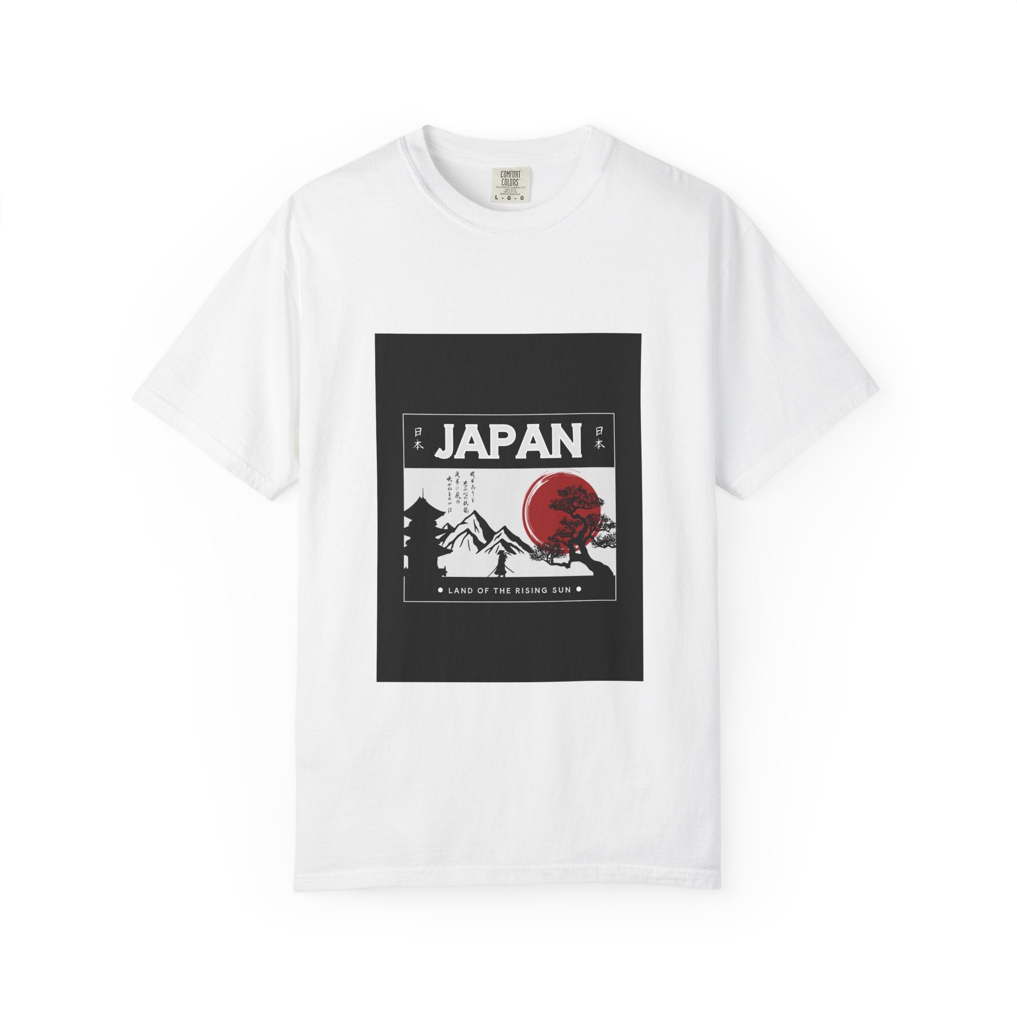 Japan Scenic Tee — Mount Fuji Red Sun Graphic T-Shirt
