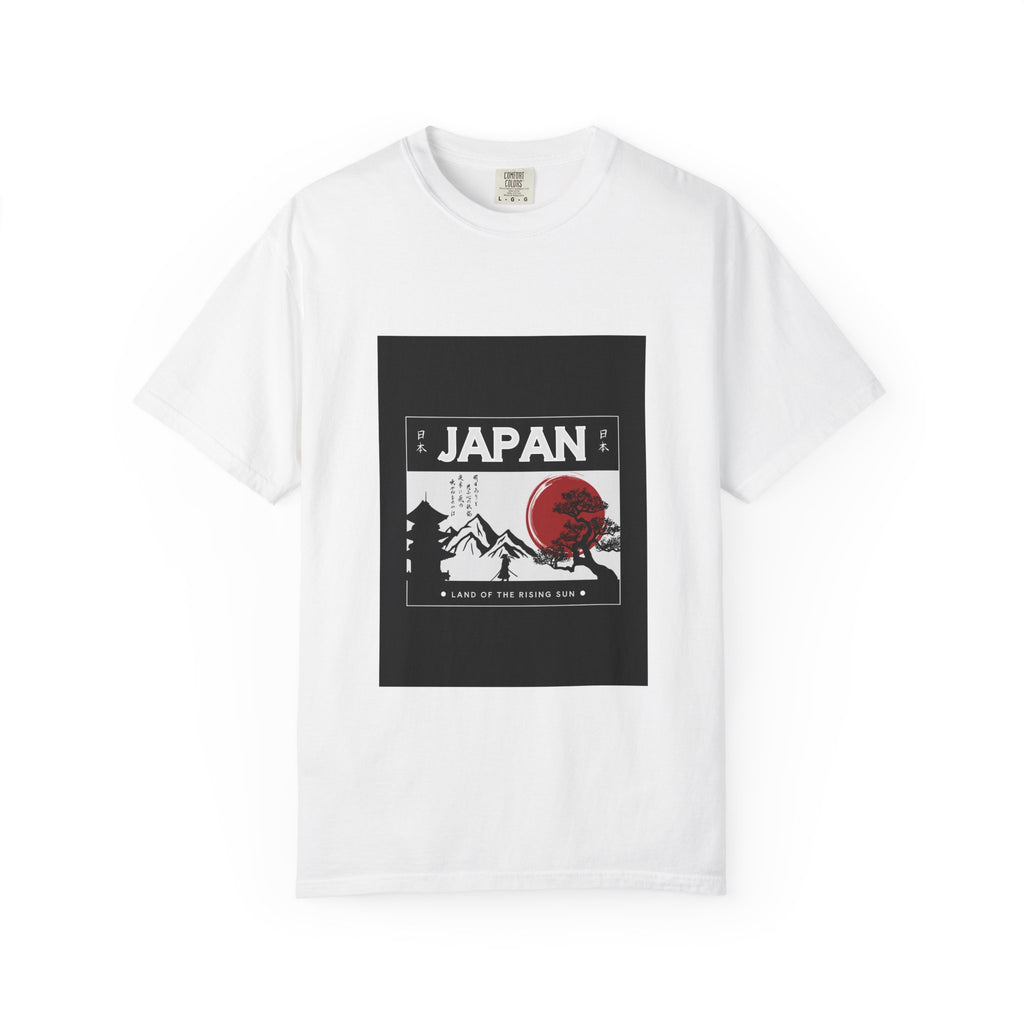 Japan Scenic Tee — Mount Fuji Red Sun Graphic T-Shirt