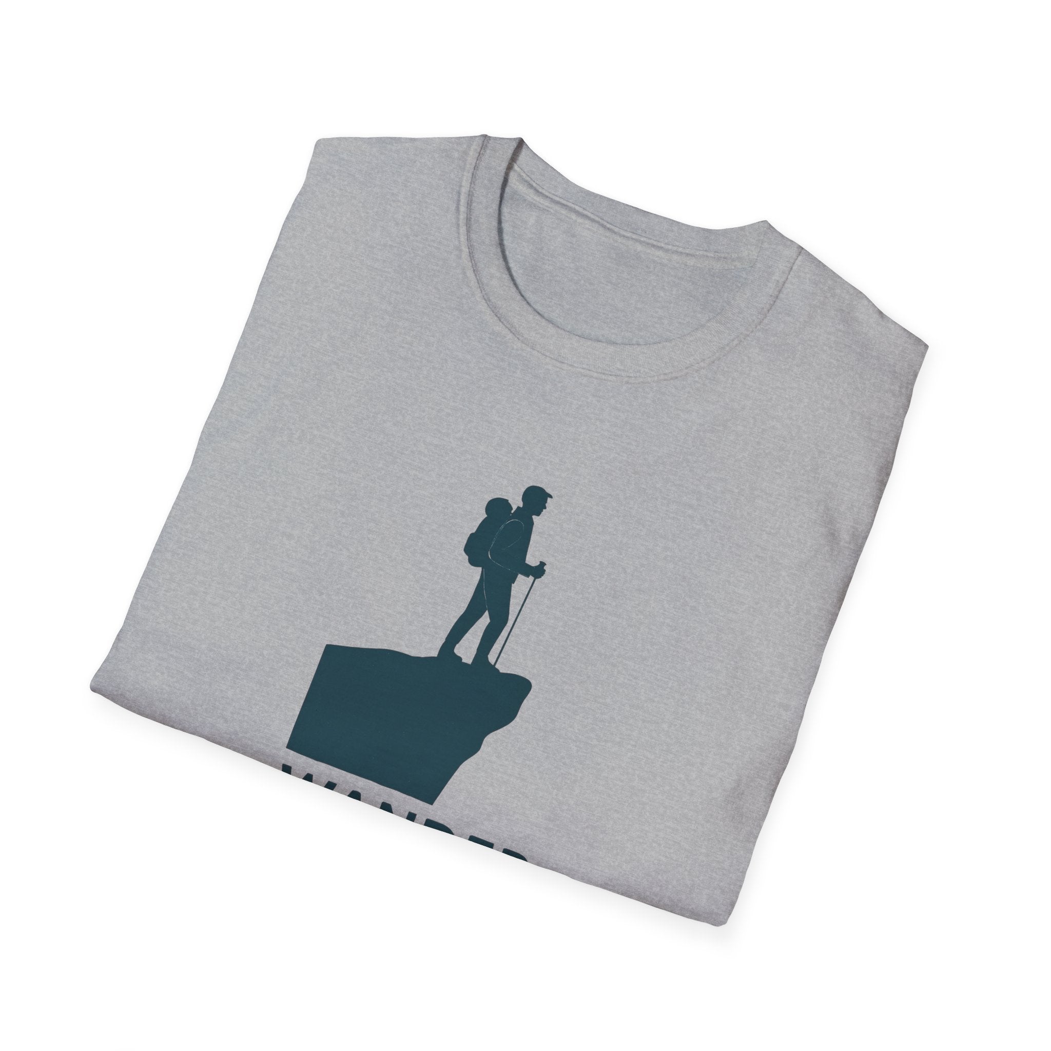 Hiker on Cliff T-Shirt