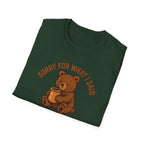 Hungry Bear With Cup T-Shirt