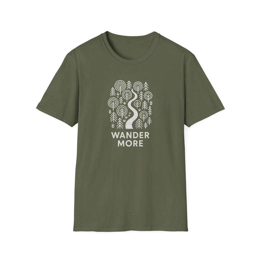 Winding Path Through Forest T-Shirt