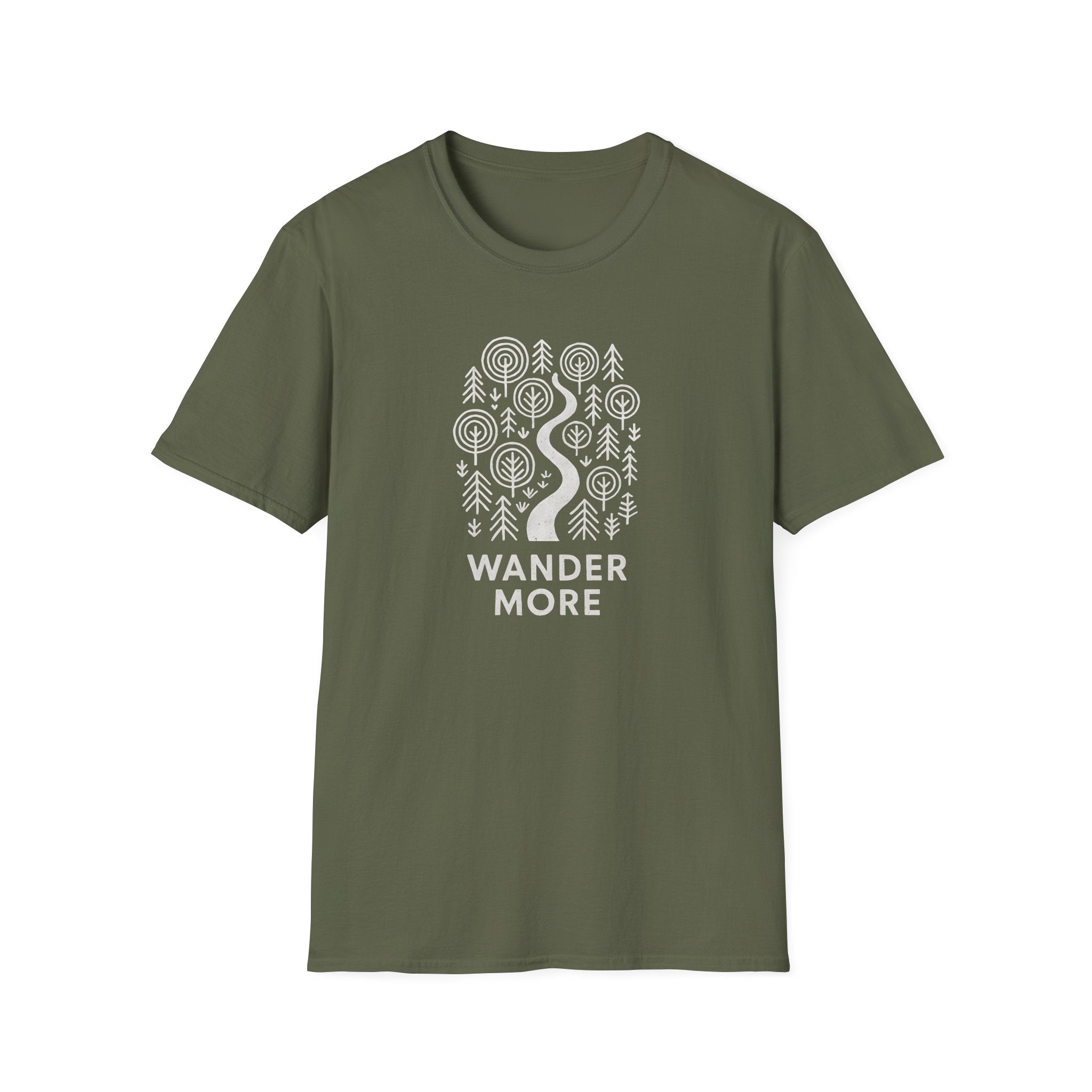 Winding Path Through Forest T-Shirt