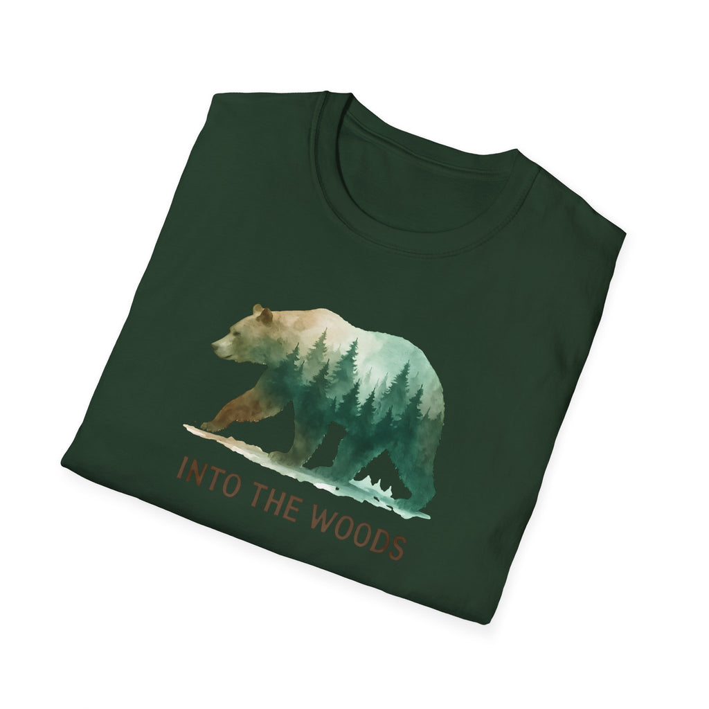 Forest Bear Silhouette T-Shirt