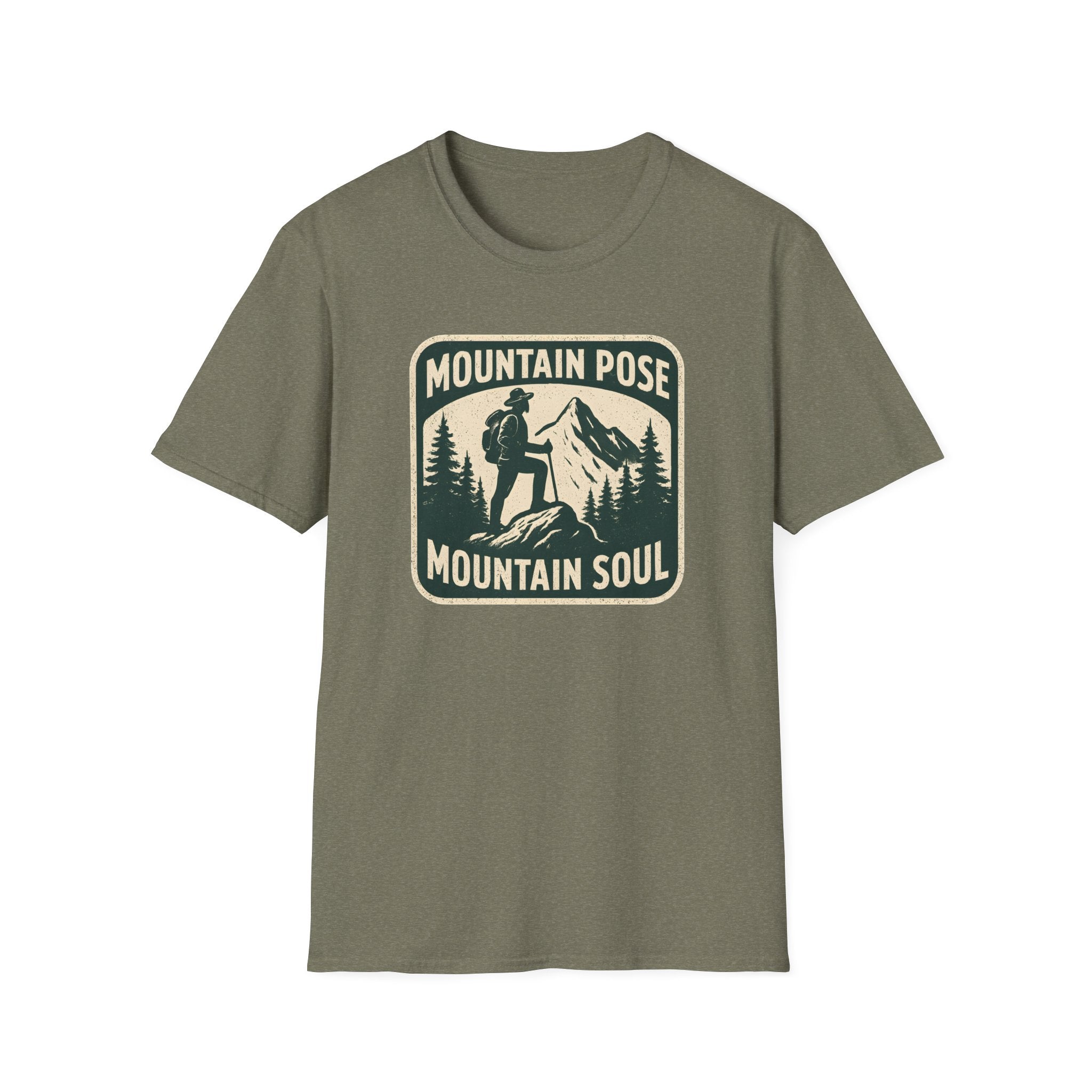 Mountain Hiker Silhouette T-Shirt