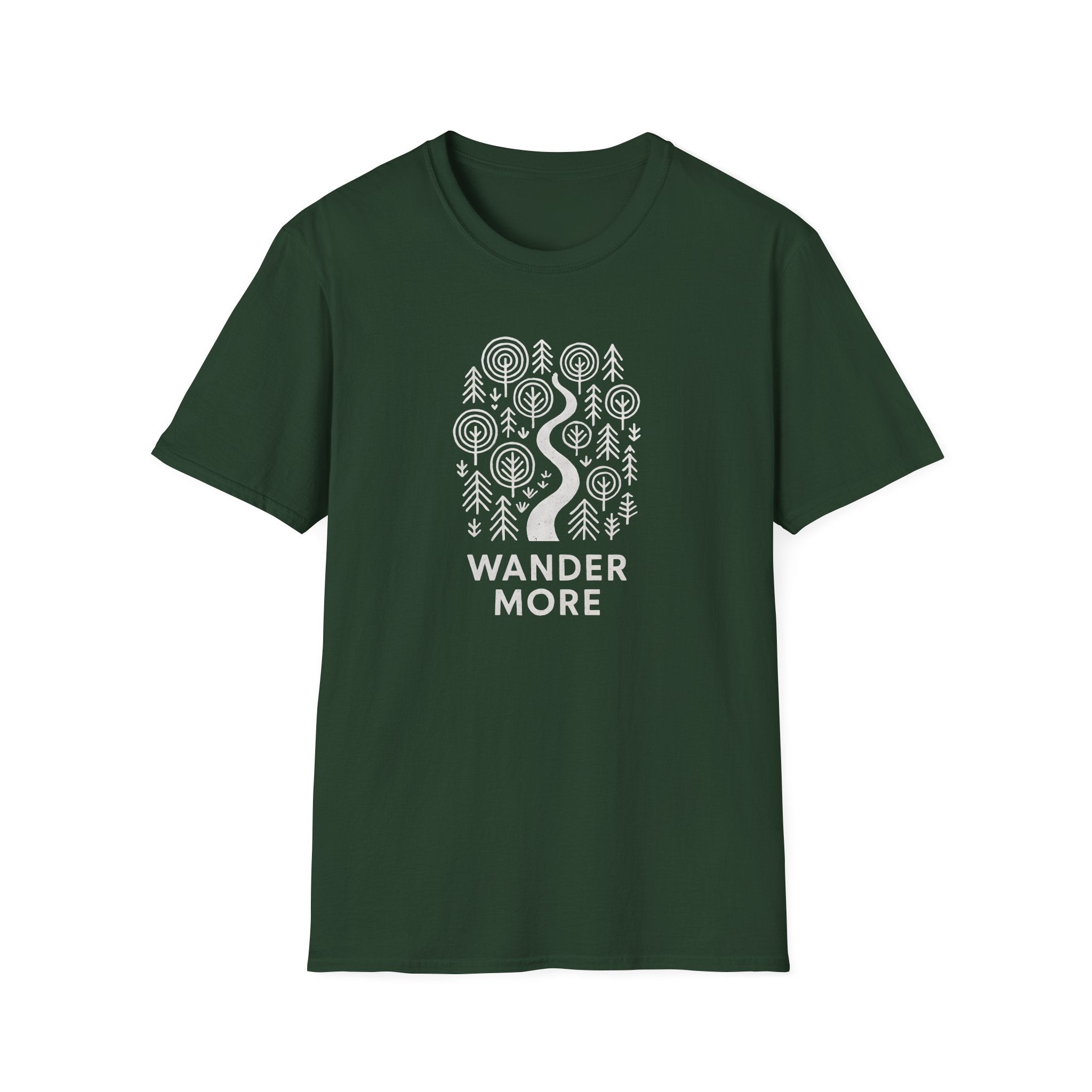 Winding Path Through Forest T-Shirt