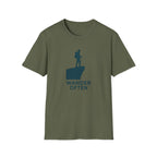 Hiker on Cliff T-Shirt