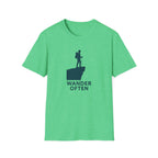 Hiker on Cliff T-Shirt