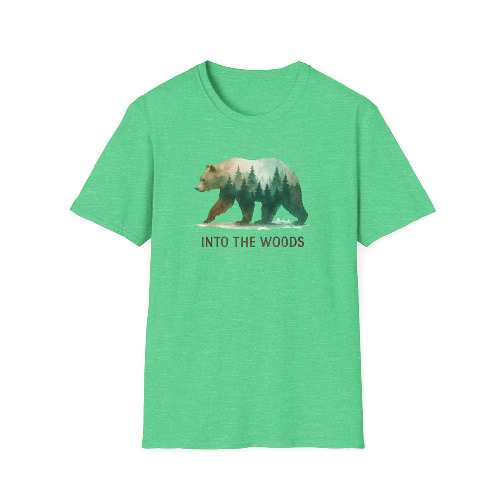 Forest Bear Silhouette T-Shirt