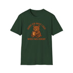 Hungry Bear With Cup T-Shirt
