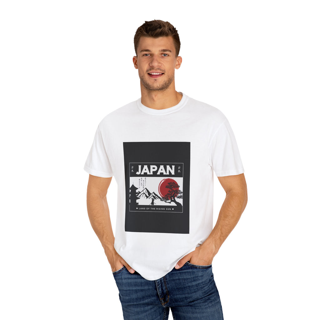 Japan Scenic Tee — Mount Fuji Red Sun Graphic T-Shirt