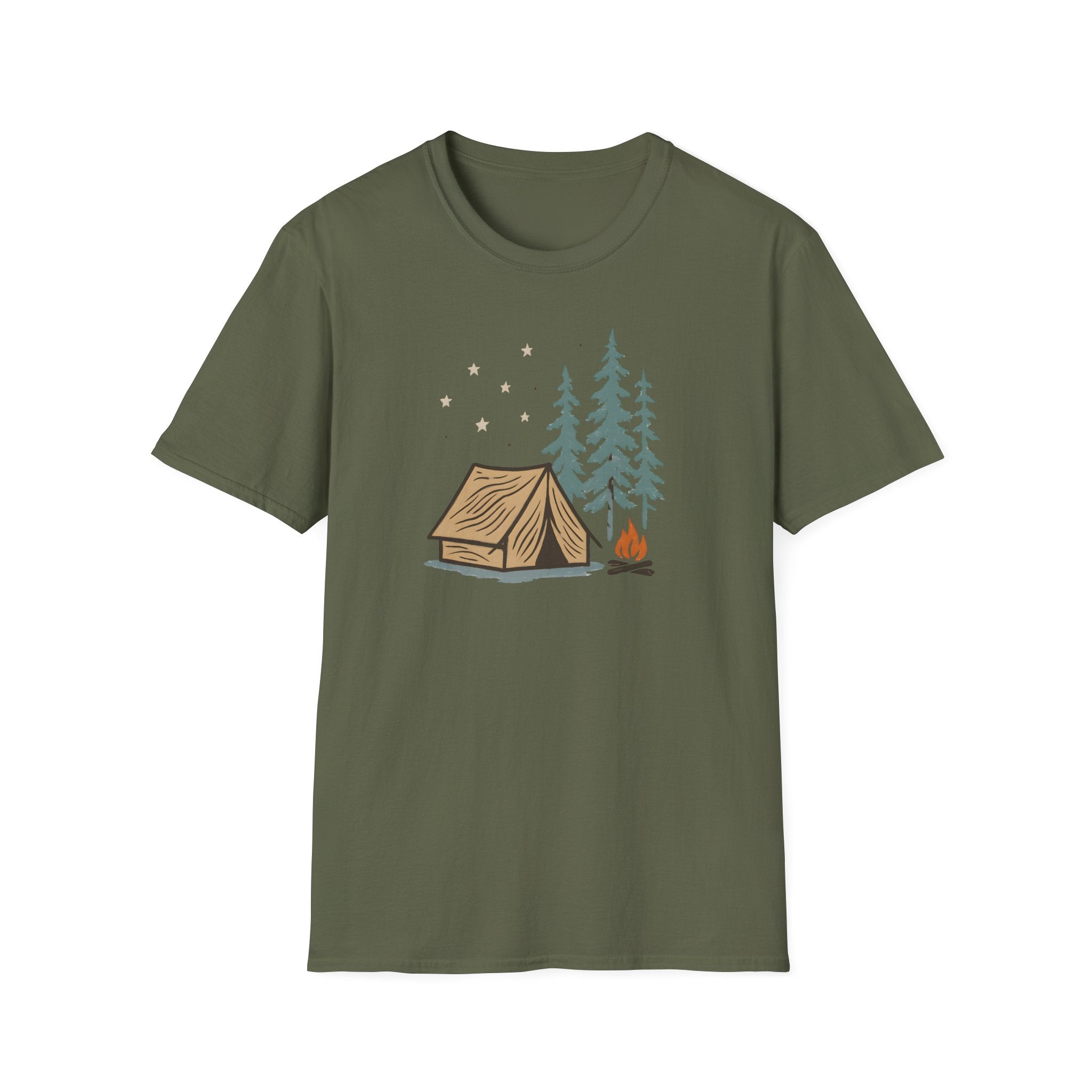 Camping under stars T-Shirt