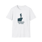 Hiker on Cliff T-Shirt