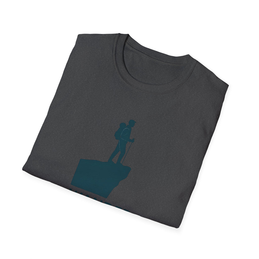 Hiker on Cliff T-Shirt