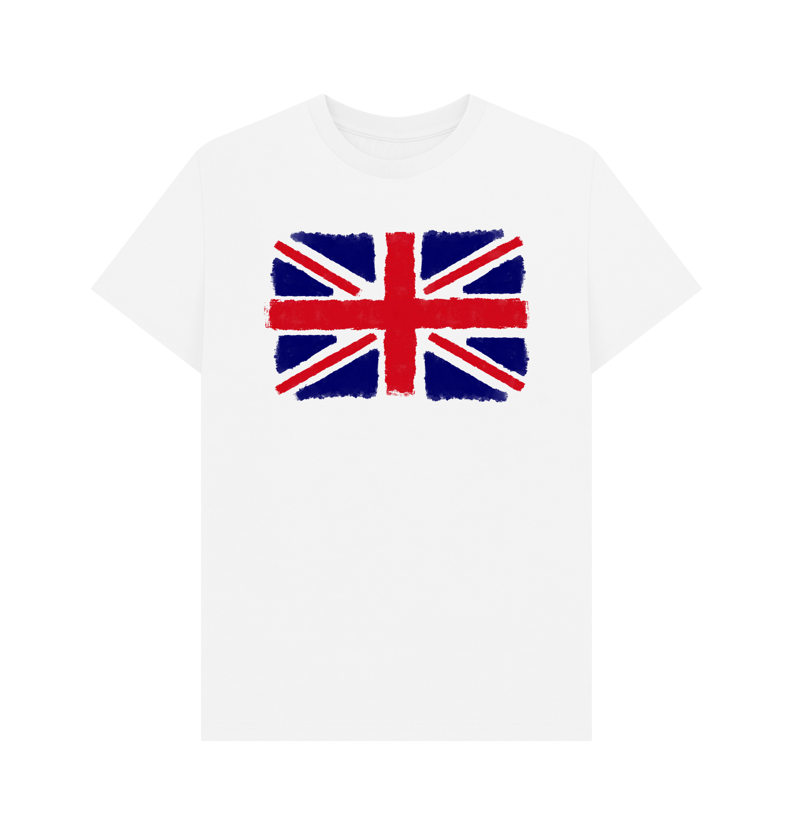 White Printed T-shirt Front